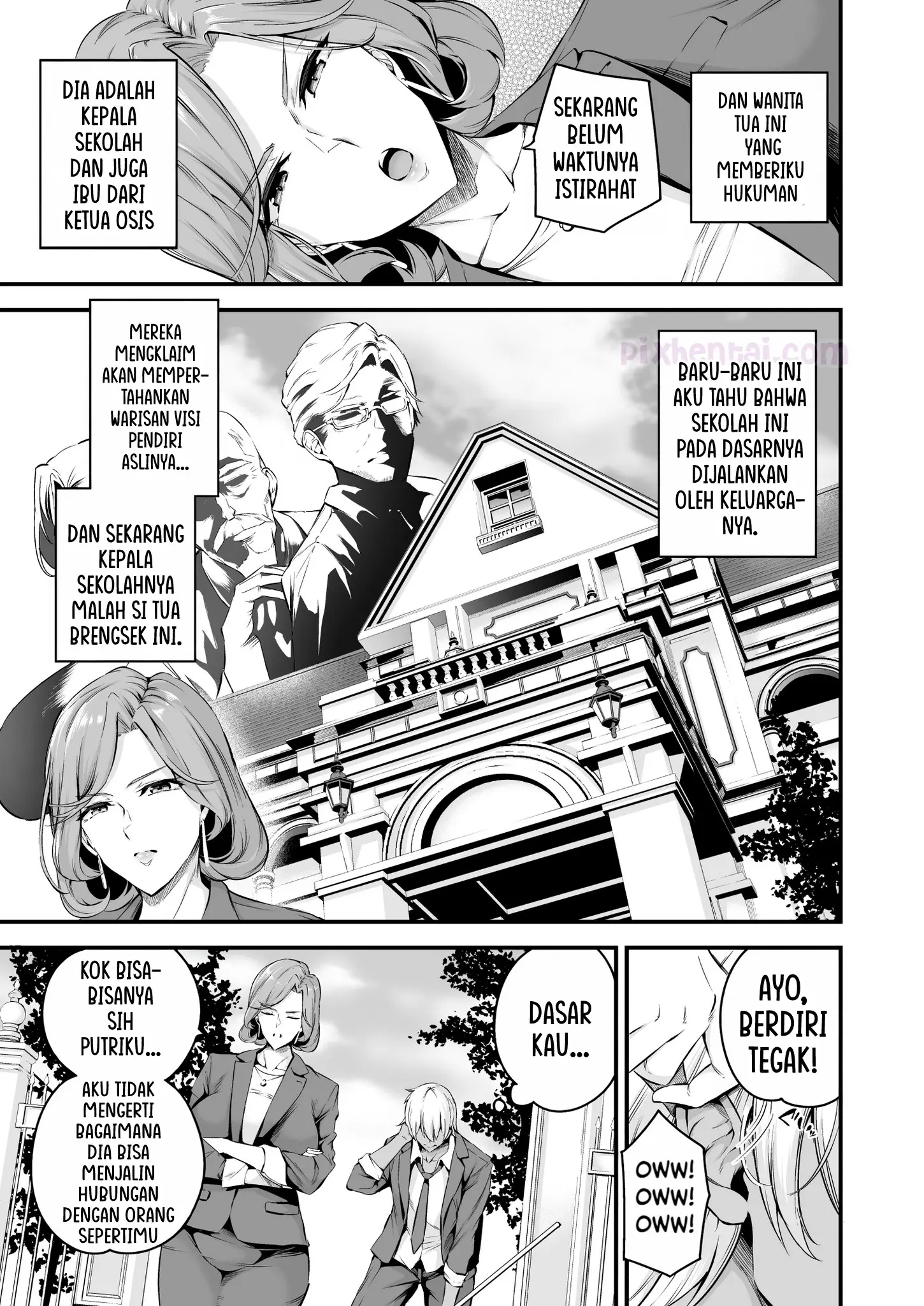 Komik hentai xxx manga sex bokep The sow principal of Shiramine Academy prologue 4